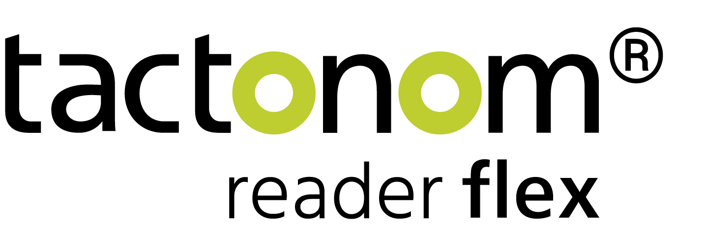 Logo Tactonom Reader Flex