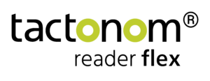 Logo Tactonom Reader Flex
