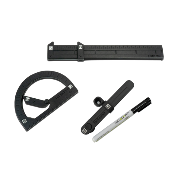 Magic Math Set: ruler, protractor, circle