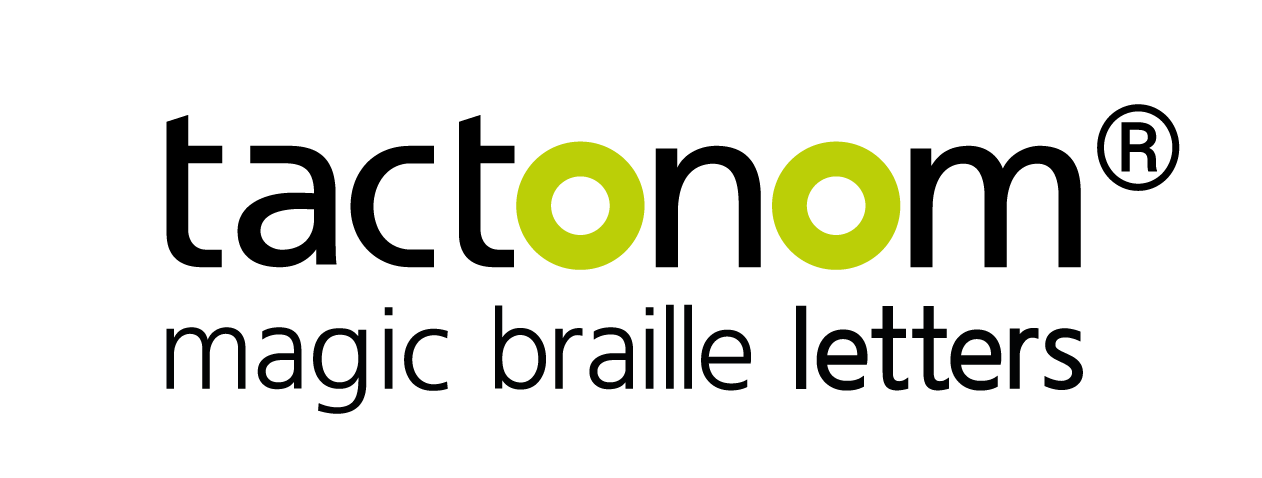 Tactonom Magic Braille Letters Logo
