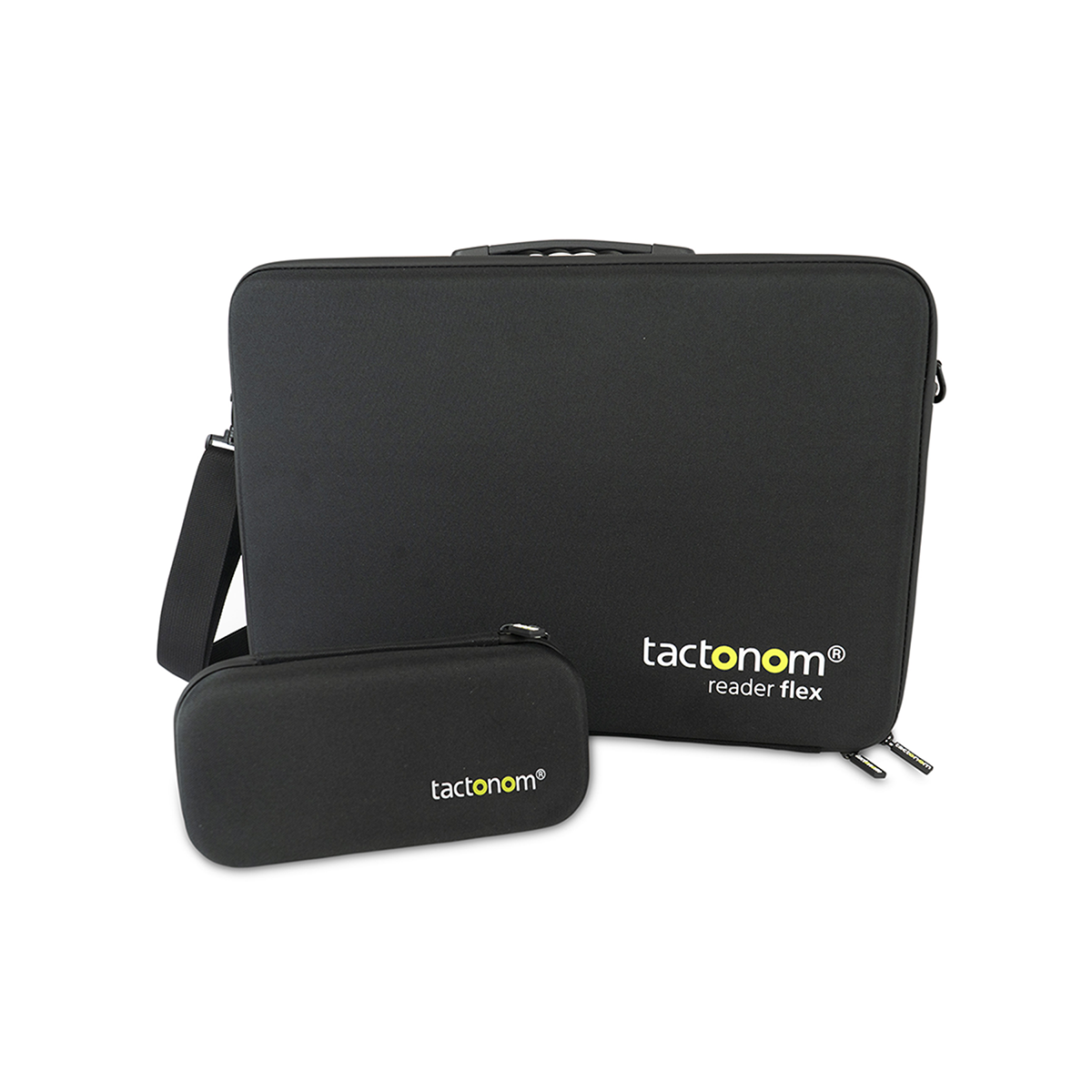 Produktfoto der Tactonom Reader Flex Tragetasche mit kleinem Etui für Zubehör